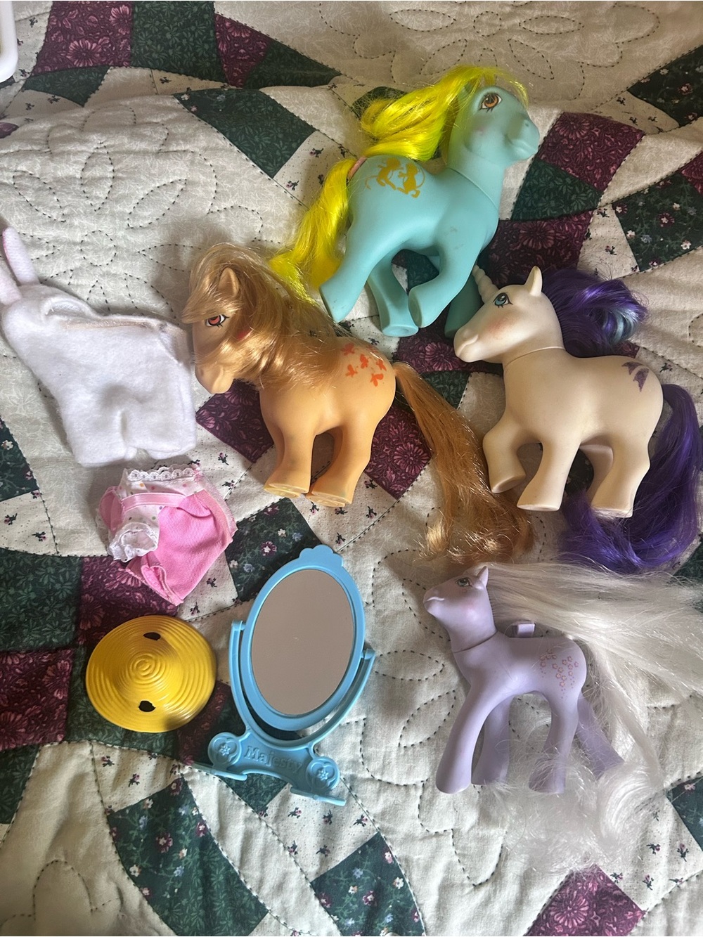G1 My Little Pony and accessories lot